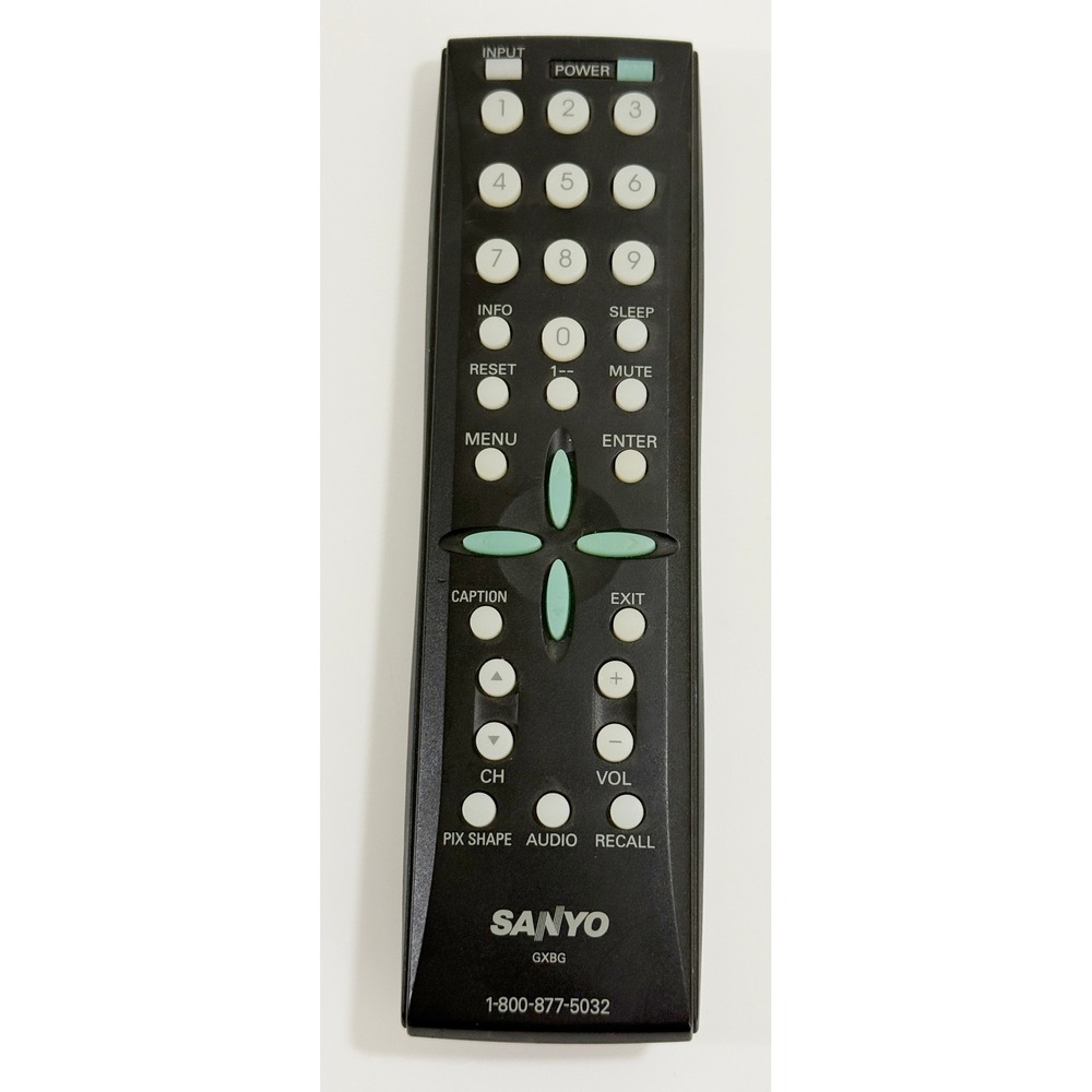 Sanyo Remote Control Unisex OS Black GXBG TV Replacement‎ Remote